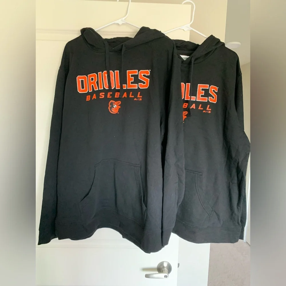 Orioles Black Baseball Hoodie NWOT 🌴